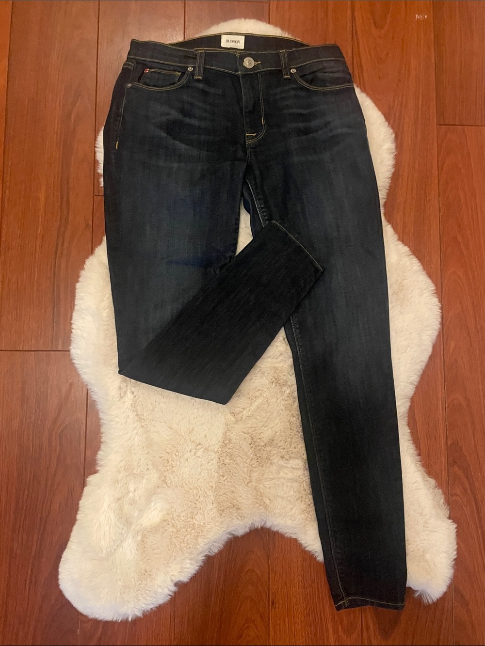 Hudson Jeans Dark Indigo Krista Super  Skinny Women’s Jeans